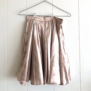 American Apparel Satin Circle Skirt